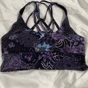 Lululemon purple sports bra